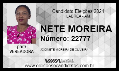 Candidato NETE MOREIRA 2024 - LÁBREA - Eleições