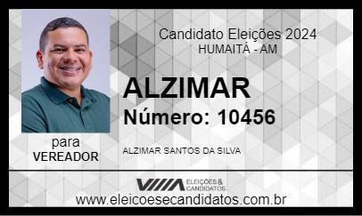 Candidato ALZIMAR 2024 - HUMAITÁ - Eleições