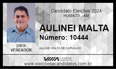 Candidato AULINEI MALTA 2024 - HUMAITÁ - Eleições