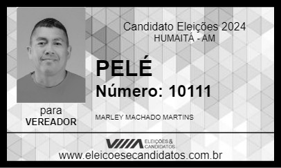 Candidato PELÉ 2024 - HUMAITÁ - Eleições