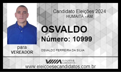 Candidato OSVALDO 2024 - HUMAITÁ - Eleições