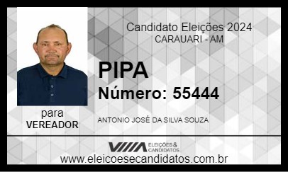 Candidato PIPA 2024 - CARAUARI - Eleições