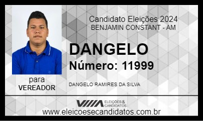 Candidato DANGELO 2024 - BENJAMIN CONSTANT - Eleições