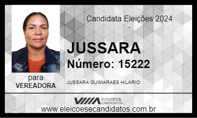 Candidato JUSSARA 2024 - TONANTINS - Eleições