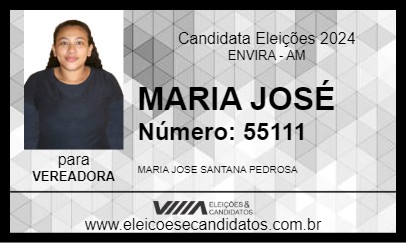 Candidato MARIA JOSÉ 2024 - ENVIRA - Eleições