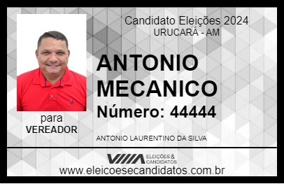 Candidato ANTONIO MECANICO 2024 - URUCARÁ - Eleições