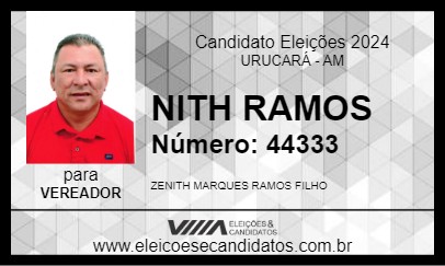 Candidato NITH RAMOS 2024 - URUCARÁ - Eleições