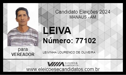 Candidato LEIVA 2024 - MANAUS - Eleições