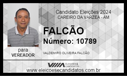 Candidato FALCÃO 2024 - CAREIRO DA VÁRZEA - Eleições