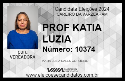 Candidato PROF. KATIA SALES 2024 - CAREIRO DA VÁRZEA - Eleições