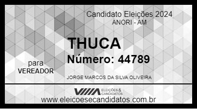 Candidato THUCA 2024 - ANORI - Eleições