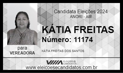 Candidato KÁTIA FREITAS 2024 - ANORI - Eleições