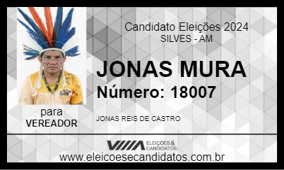 Candidato JONAS MURA 2024 - SILVES - Eleições