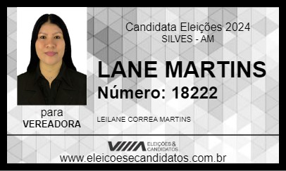 Candidato LANE MARTINS 2024 - SILVES - Eleições