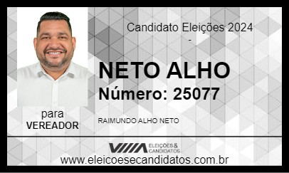 Candidato NETO ALHO 2024 - MANAUS - Eleições