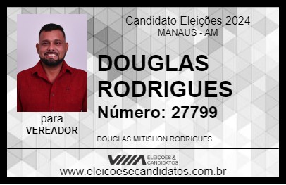 Candidato DOUGLAS BRINQUEDOS 2024 - MANAUS - Eleições