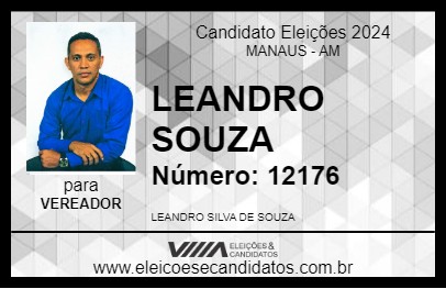 Candidato LEANDRO SOUZA 2024 - MANAUS - Eleições