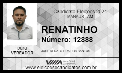 Candidato RENATINHO 2024 - MANAUS - Eleições