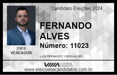 Candidato FERNANDO ALVES 2024 - MANAUS - Eleições