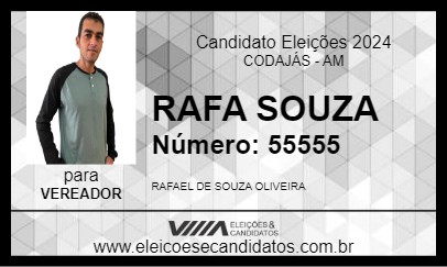 Candidato RAFAEL OLIVEIRA 2024 - CODAJÁS - Eleições