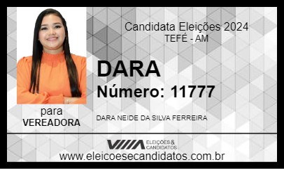 Candidato DARA 2024 - TEFÉ - Eleições