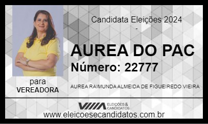 Candidato AUREA FIGUEIREDO 2024 - PARINTINS - Eleições