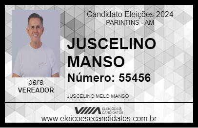 Candidato JUSCELINO 2024 - PARINTINS - Eleições