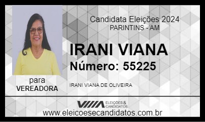 Candidato IRANI VIANA 2024 - PARINTINS - Eleições