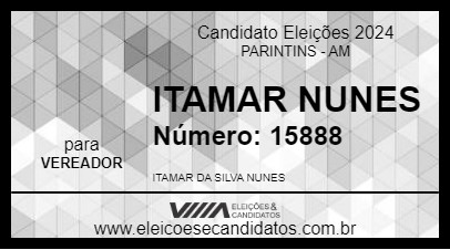 Candidato ITAMAR NUNES 2024 - PARINTINS - Eleições