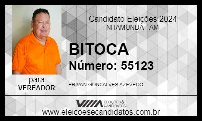 Candidato BITOCA 2024 - NHAMUNDÁ - Eleições