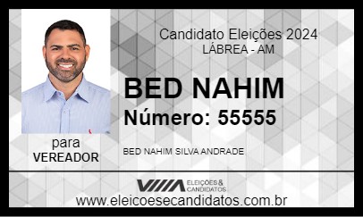 Candidato BED NAHIM 2024 - LÁBREA - Eleições