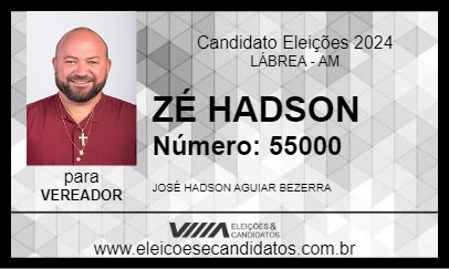 Candidato ZÉ HADSON 2024 - LÁBREA - Eleições