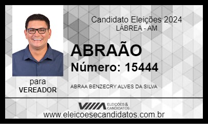 Candidato ABRAÃO 2024 - LÁBREA - Eleições