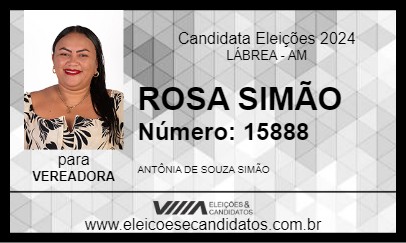 Candidato ROSA SIMÃO 2024 - LÁBREA - Eleições