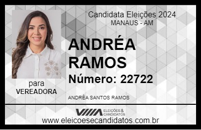 Candidato ANDRÉA RAMOS 2024 - MANAUS - Eleições