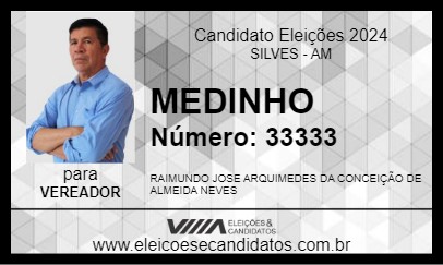 Candidato MEDINHO 2024 - SILVES - Eleições