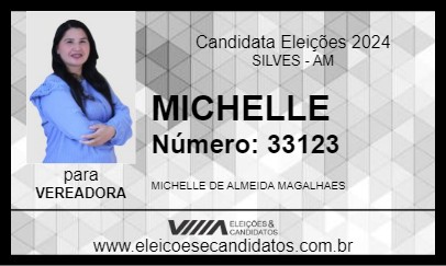 Candidato MICHELLE 2024 - SILVES - Eleições