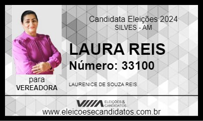 Candidato LAURA REIS 2024 - SILVES - Eleições