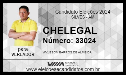 Candidato CHELEGAL 2024 - SILVES - Eleições