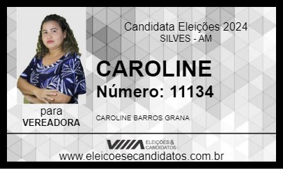 Candidato CAROLINE 2024 - SILVES - Eleições