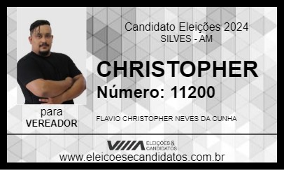 Candidato CHRISTOPHER 2024 - SILVES - Eleições