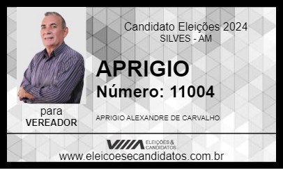 Candidato APRIGIO 2024 - SILVES - Eleições