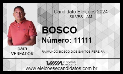 Candidato BOSCO 2024 - SILVES - Eleições