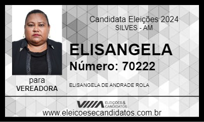 Candidato ELISANGELA 2024 - SILVES - Eleições