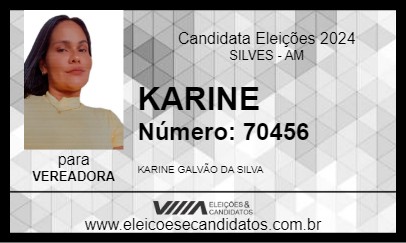 Candidato KARINE 2024 - SILVES - Eleições