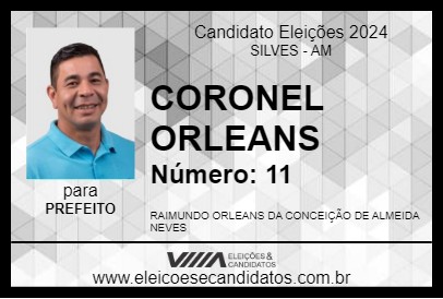 Candidato CORONEL ORLEANS 2024 - SILVES - Eleições