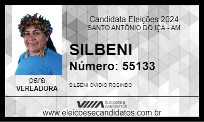 Candidato SILBENI 2024 - SANTO ANTÔNIO DO IÇÁ - Eleições