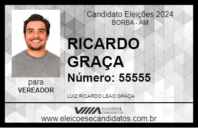 Candidato RICARDO GRAÇA 2024 - BORBA - Eleições