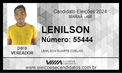 Candidato LENILSON 2024 - MARAÃ - Eleições