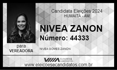 Candidato NIVEA ZANON 2024 - HUMAITÁ - Eleições